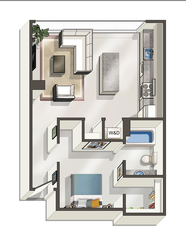 Floorplan - Argon Apartments