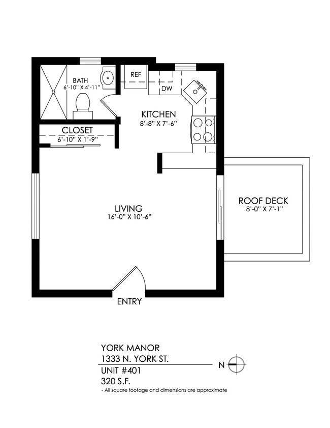 Floorplan - York Manor