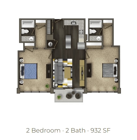 Floorplan - Byron on Peachtree