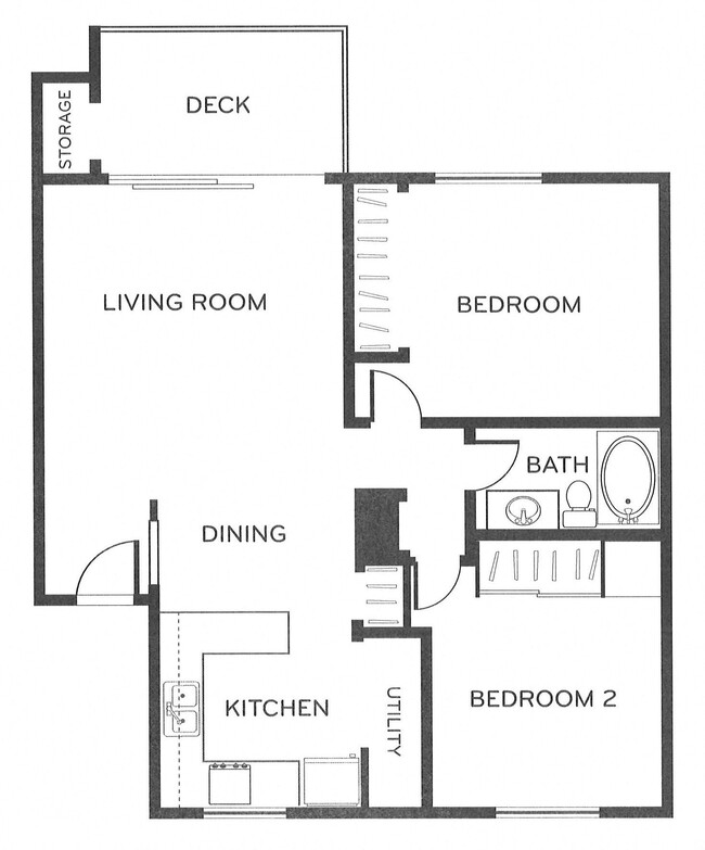 Floorplan - Springbrook Apartments