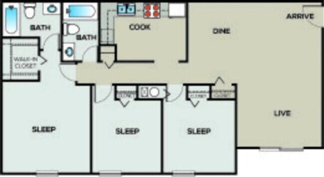 Floorplan - Greenwood at Ashley River