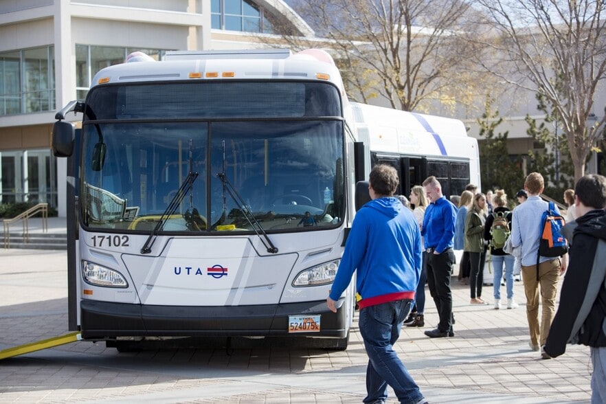 2 UTA Buses per hour to BYU & UVU - 718 W 1720 N
