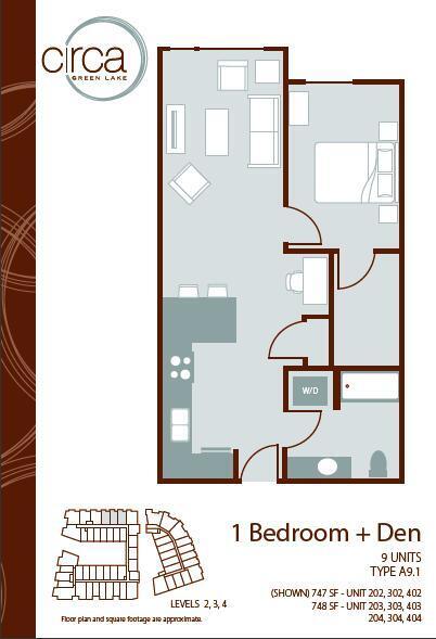 Floorplan - Circa Green Lake Apartments