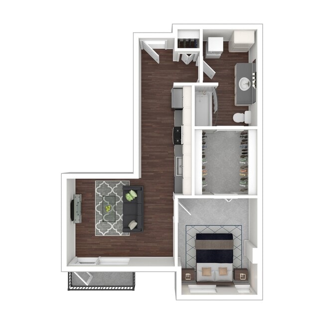 Floorplan - Heartline Apartments