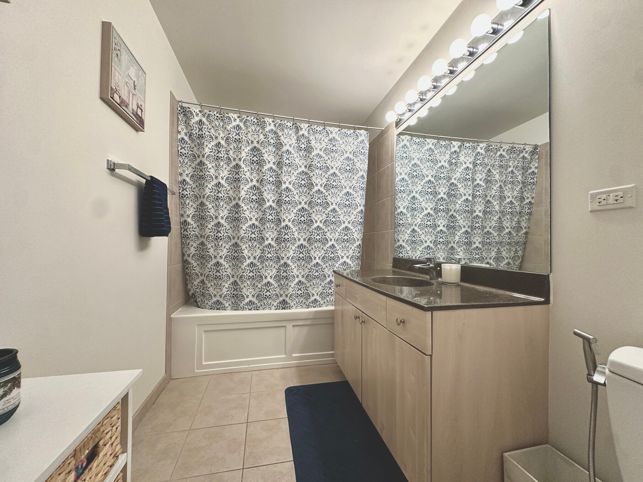 Bathroom with Large tub/shower - 235 W Van Buren St