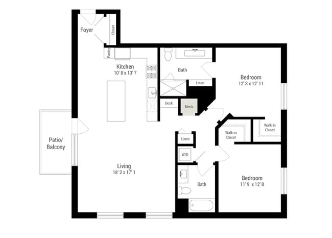 Floorplan - The Residences of Wilmette