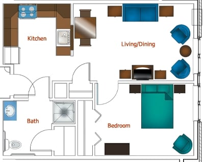 1BR/1BA - Bessey Commons