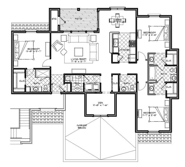 Floorplan - The Residences at Toscana Park