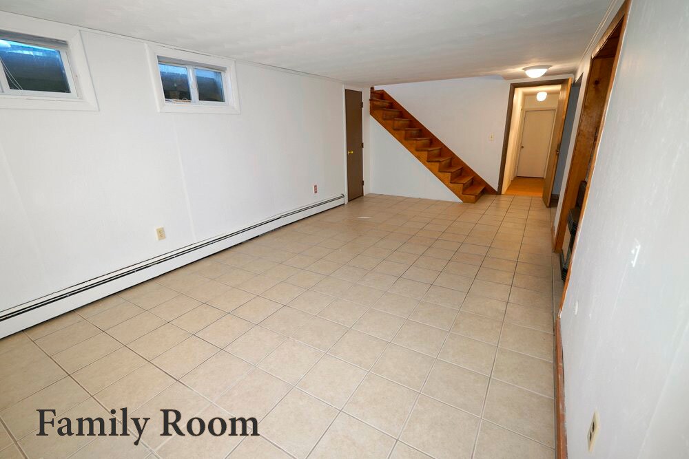 Basement family room - 208 Grove St