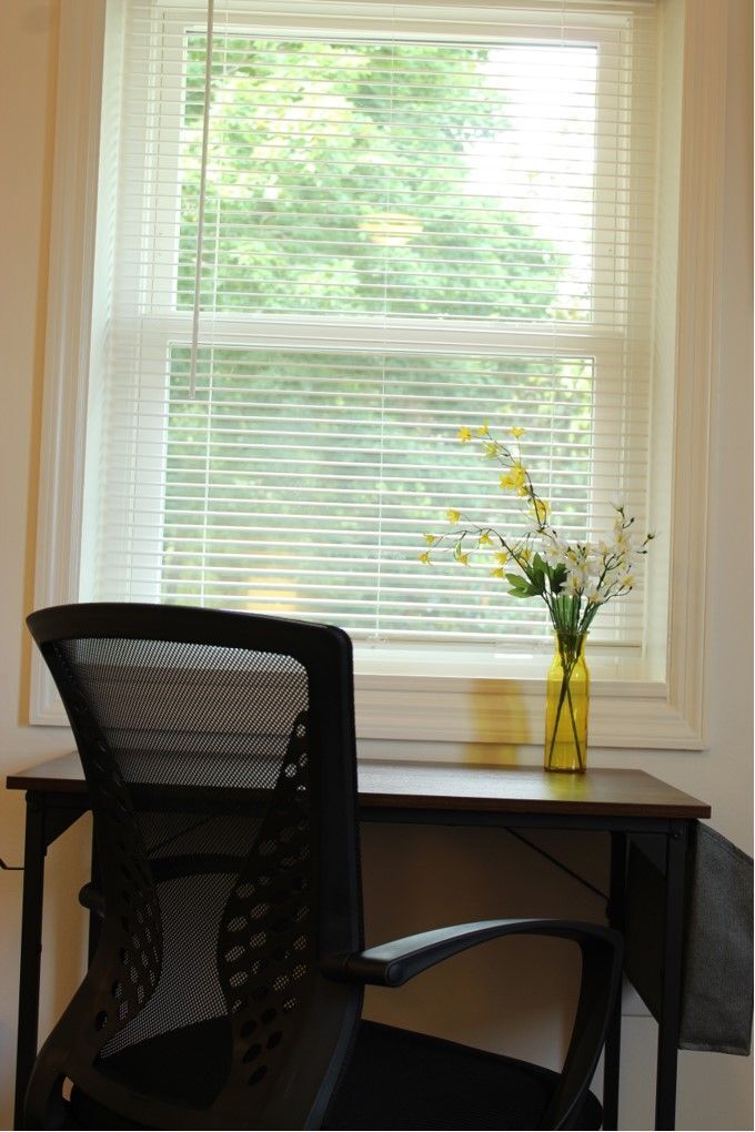 There is a desk and chair to work or play! Each studio includes its own private WiFi. - 3813 Gallatin Pike
