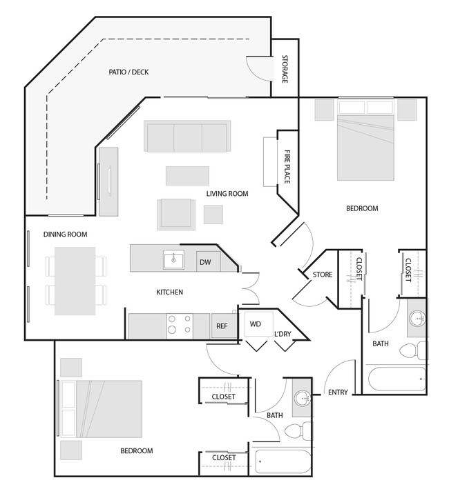 Floorplan - Indian Creek