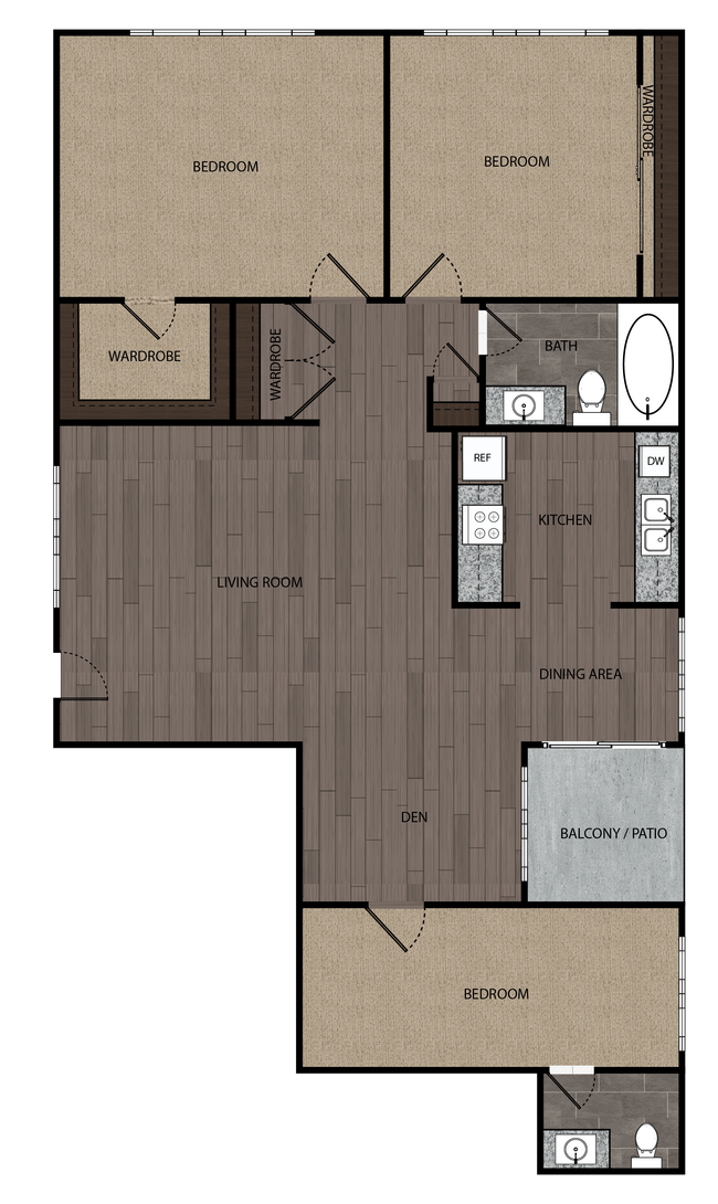 Floorplan - Vue at Montrose