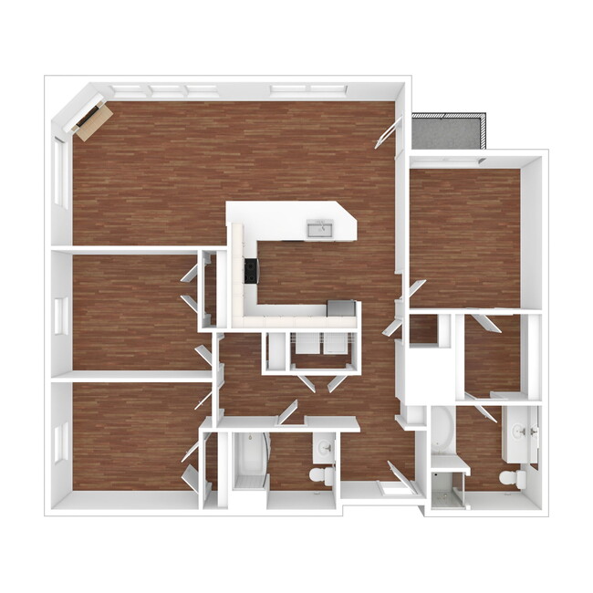 Floorplan - 7166 at Belmar