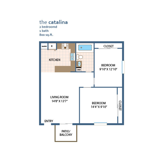 Floorplan - La Jolla Canyon