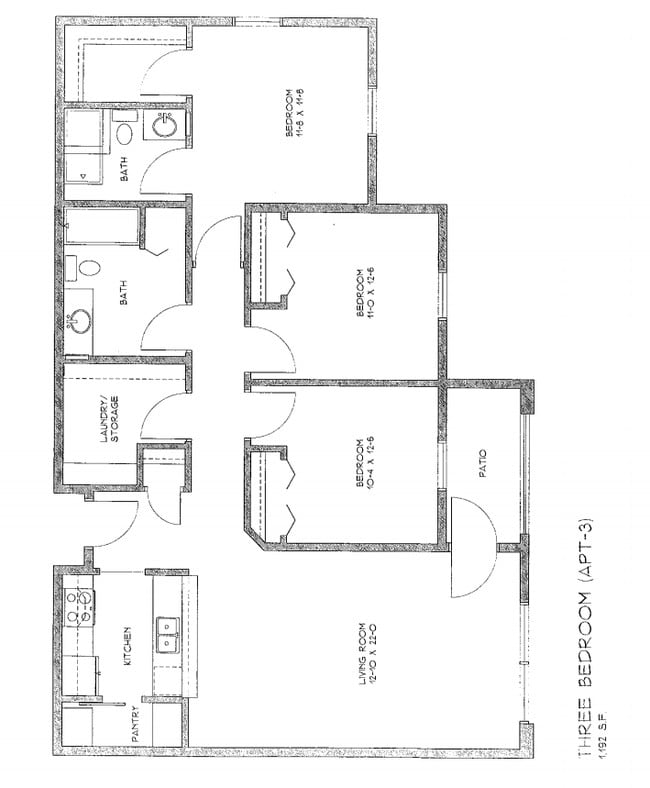 Floorplan - The West Winds A