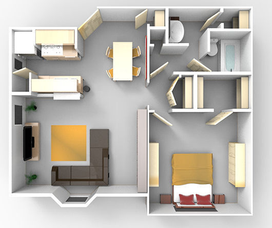 Floorplan - 7979 Westheimer Apartments
