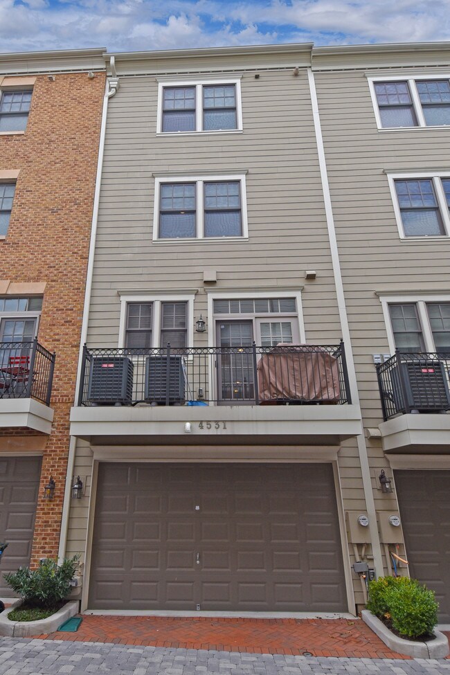 Back Balcony & Garage - 4531 Westhall Dr