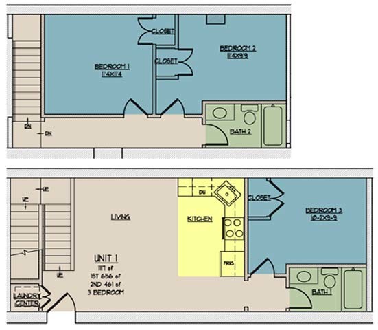 Floorplan - The Lofts at One Eleven