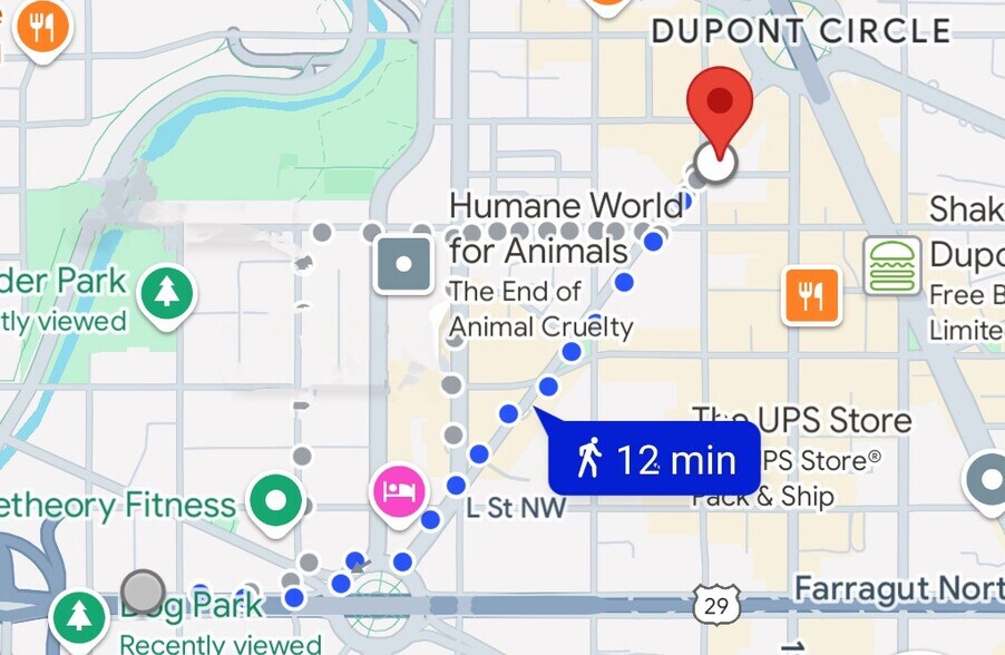 To Dupont Circle! - 2515 K St NW