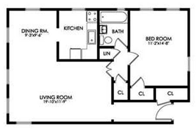 Floorplan - Parkway Manor Apartments