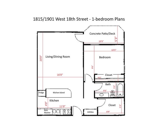 Floorplan - Pointe West Apartments