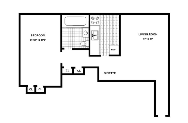 Floorplan - Franklin Manor