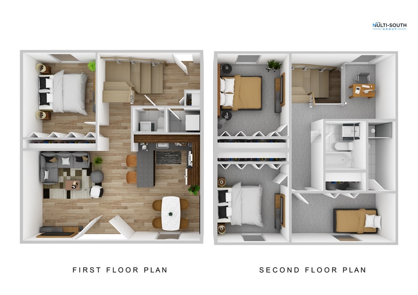 2x2.5 - Emerald Square Apartments