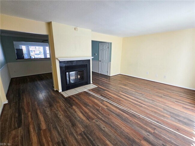 Decorative Fireplace in Living Room - 662 Biltmore Dr