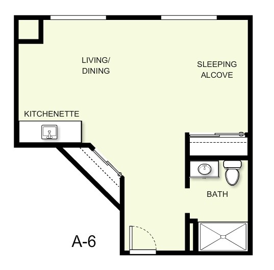 studio - The Lodge at Wake Forest