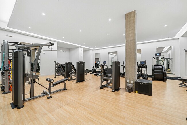 Reach your goals in our fully equipped fitness center - Akin Residences