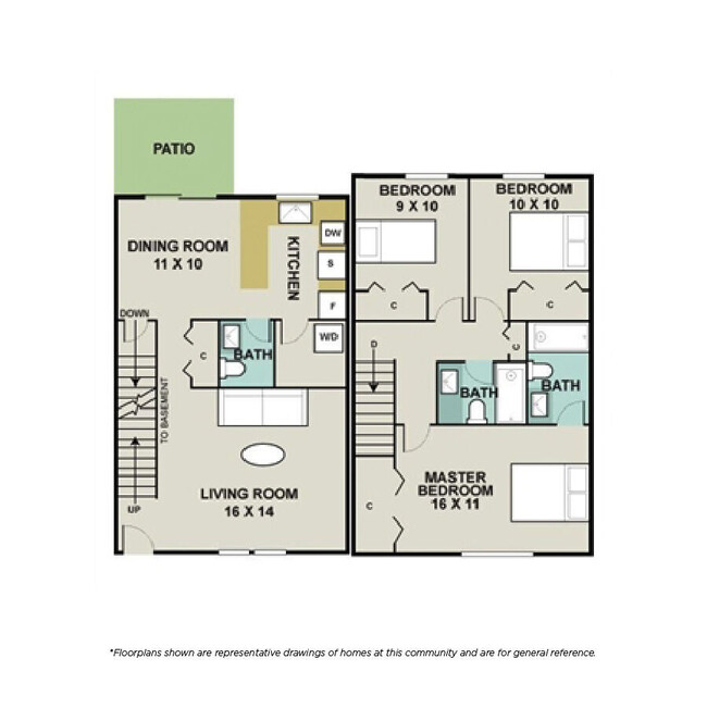 Floorplan - CANTERBURY GREEN