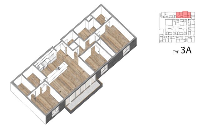 Floorplan - Lido Apartments - 1532 Brockton Ave
