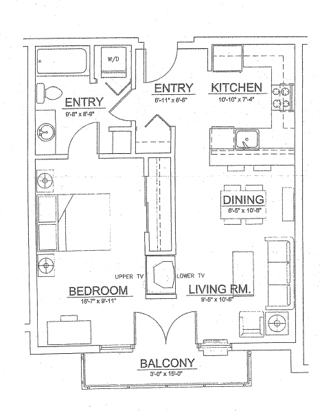 2BR/1BA - The Crossings @ Gresham Station