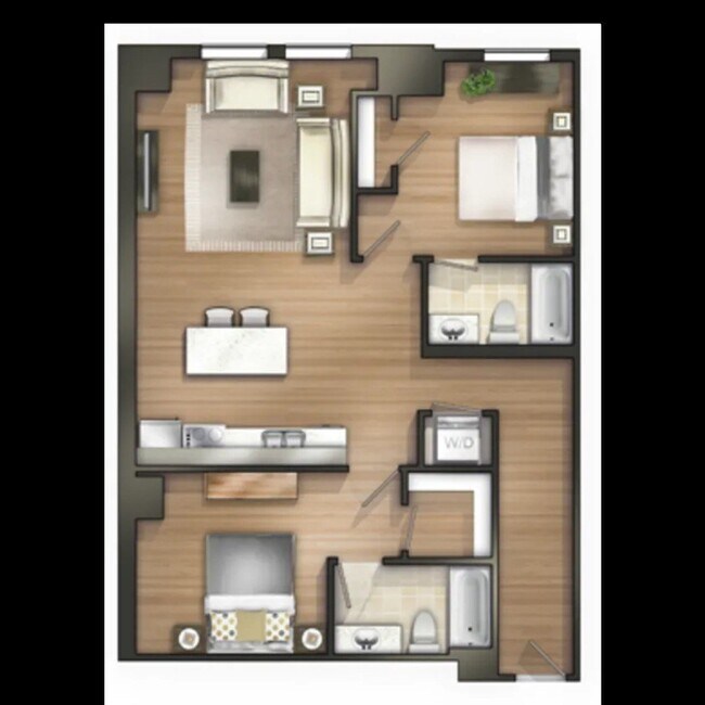 Floorplan - The Land Bank Loft Apartments