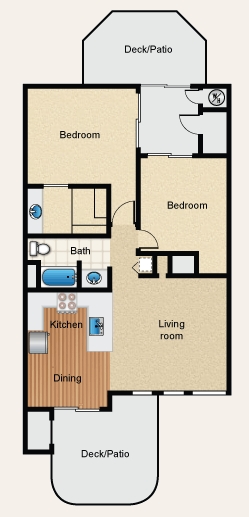 2BR/1.5BA - Larkspur