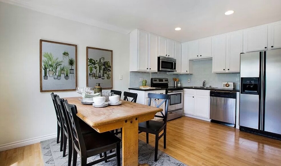 Kitchen and eating nook. - 1845 Anaheim Ave