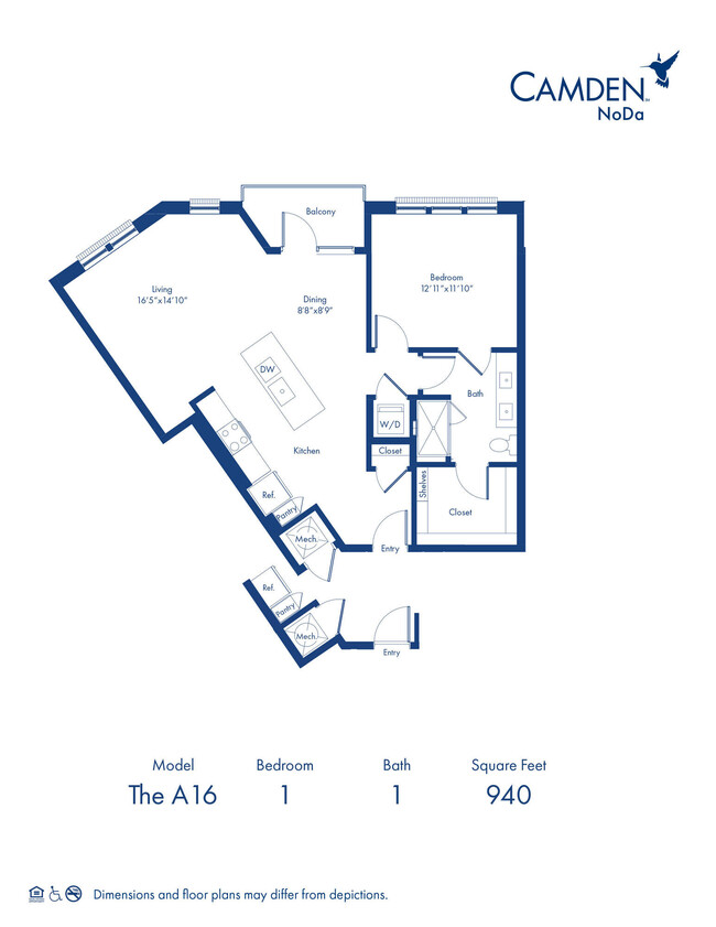 Floorplan - Camden NoDa