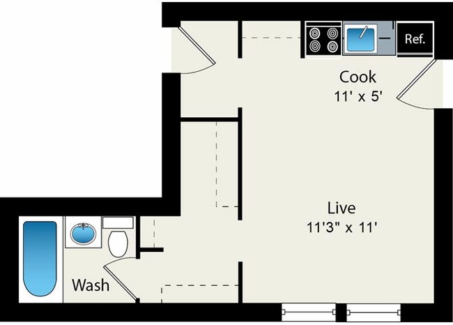 Floorplan - Reside at 849