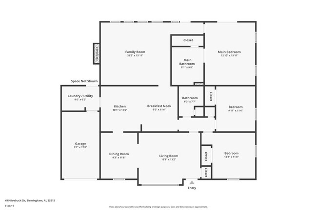 Building Photo - Versatile 3-Bedroom Home in Birmingham