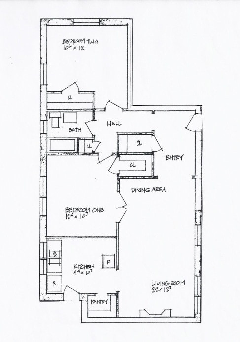 Floorplan - 2200-10 Sherman Ave.