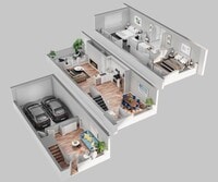 Building Photo - 3 Bedroom 3bath 1 car Garage!