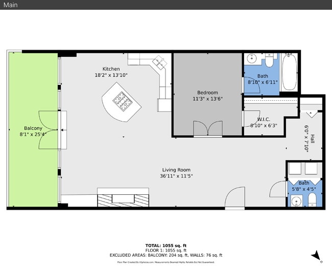 Building Photo - $2,445.00, 1 bed, 1.5. bath located in Denver