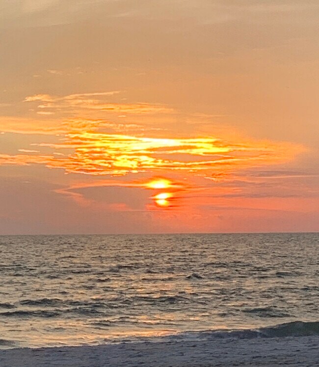 Amazing beach sunset - 6400 Flotilla Dr