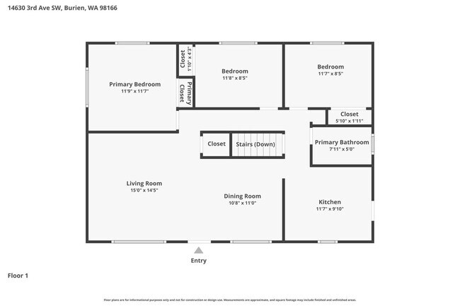 Building Photo - Comfort and Convenience Meet in this 4 Bedroom Burien Home.
