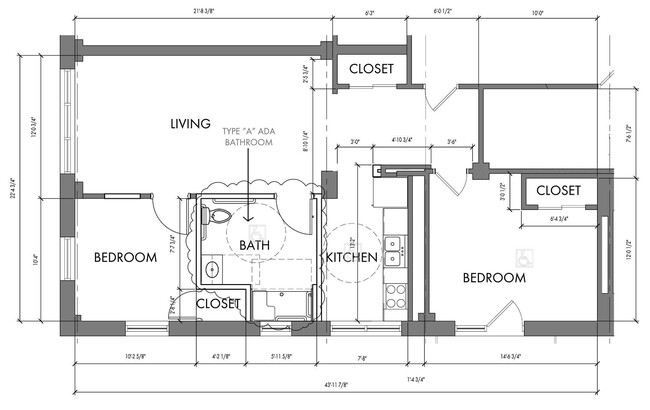 Floorplan - The Meridian Apartments