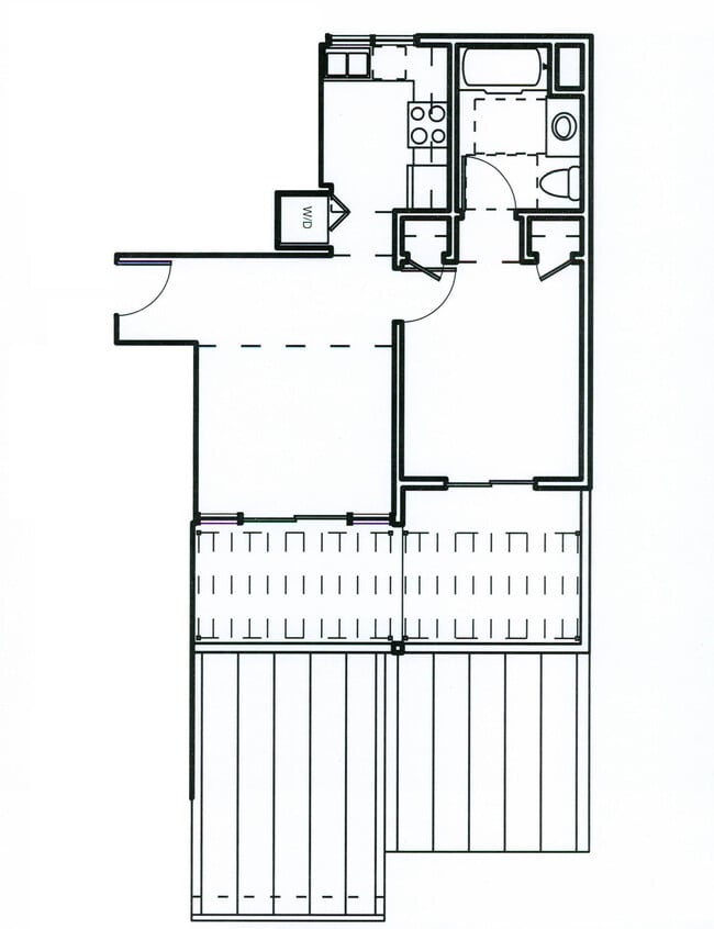 Livorno 1x1 B floor plan PR SM Livorno LLC - PR SM Livorno LLC