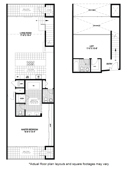 1BR/2.5BA - Loft 5 Apartments