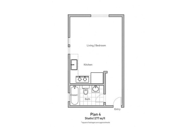 Floorplan - Hollywood Arms Apartments