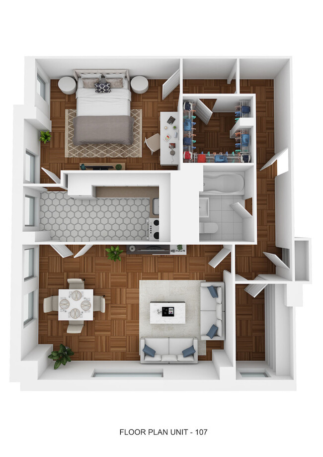 Floorplan - University Manor