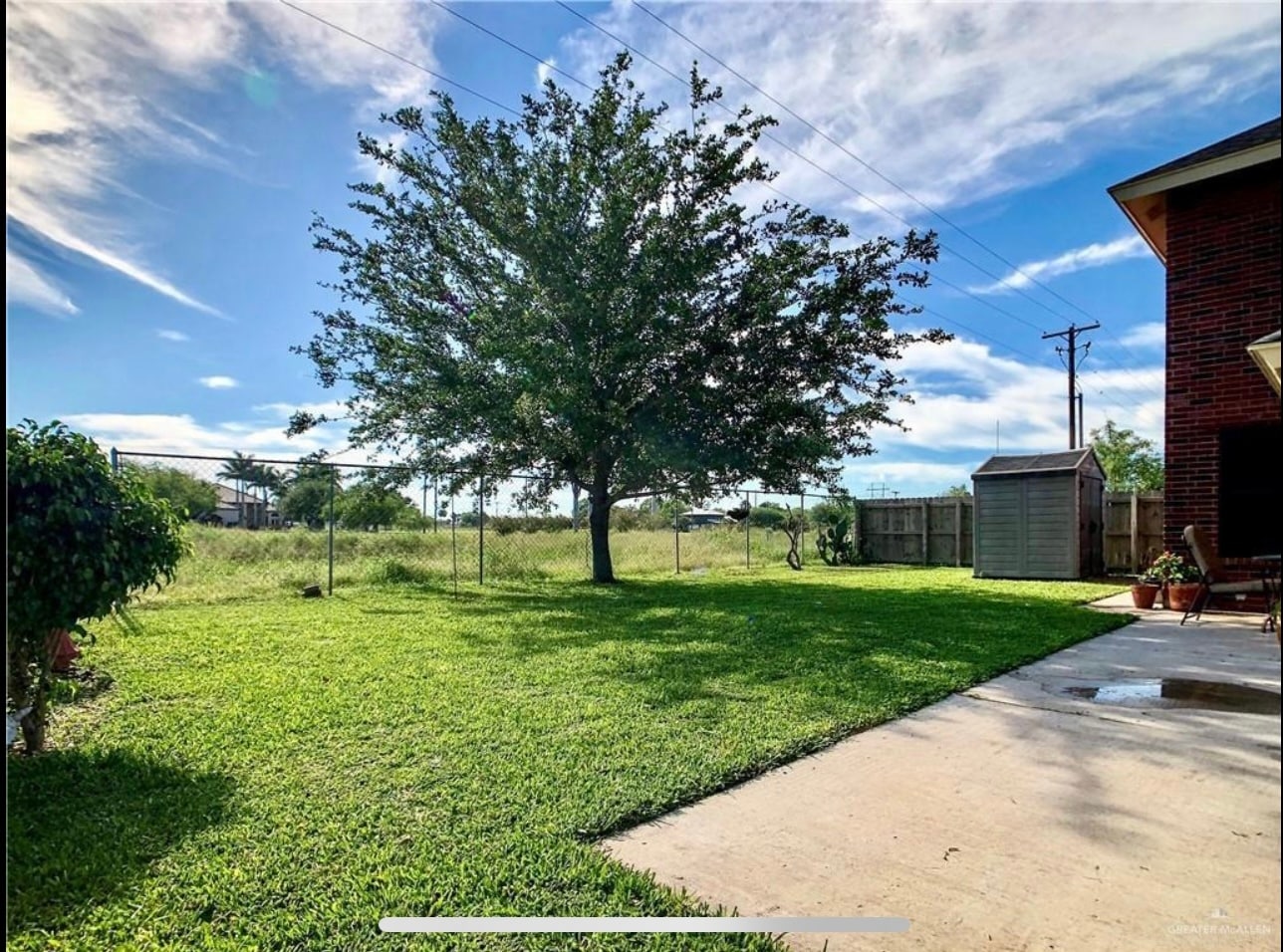 Back yard - 1305 Ambrosia Dr